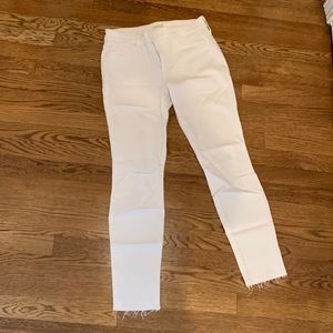 Joe’s-white jeans